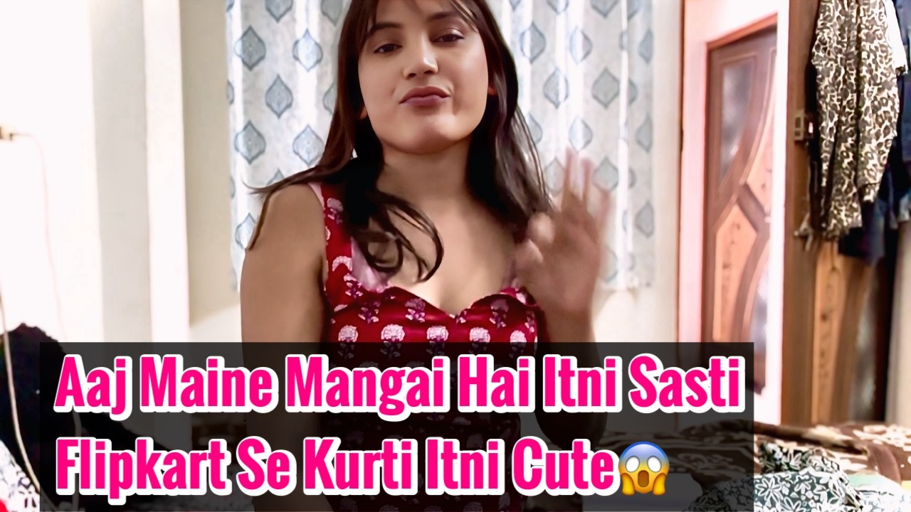 Aaj Maine Mangai Hai Itni Sasti Flipkart Se Kurti Itni Cute #flipkart big saving days sale 2026