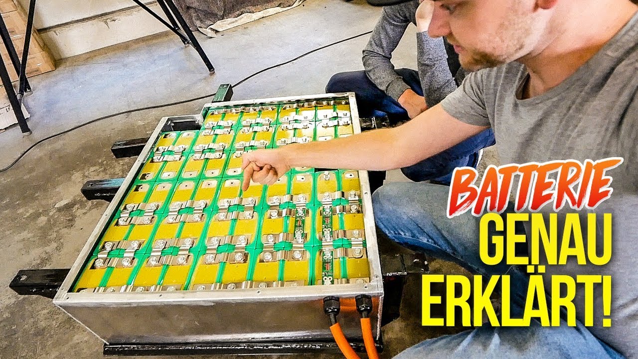 Elektroauto Batterie SELBER GEBAUT! So funktioniert der Energiespeicher vom E-Caddy