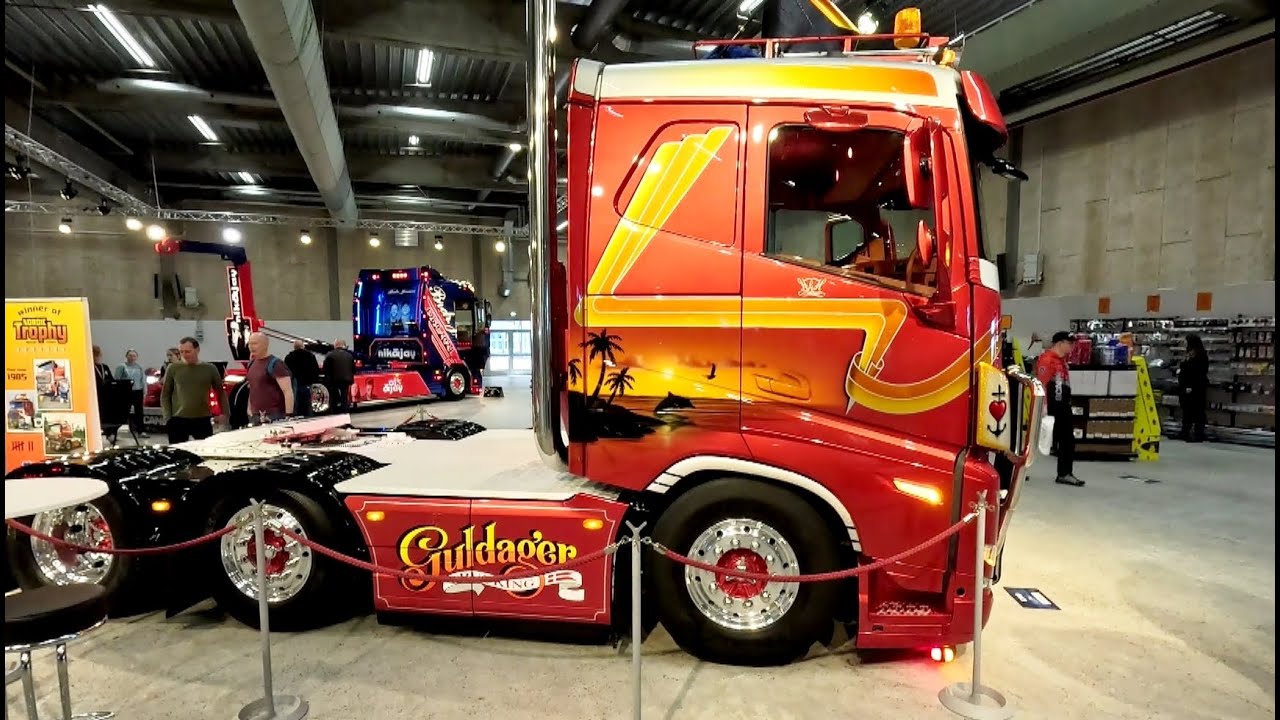 Guldager Volvo Sweet Candy At The Transport 2025 Truck Show In Denmark