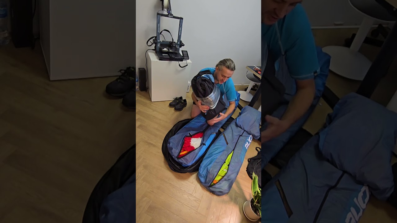 2 Zeno 2 + подвеска в одном рюкзаке