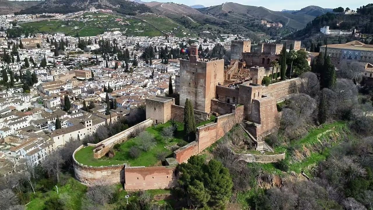 A Bela Cidade de Granada na Espanha.
