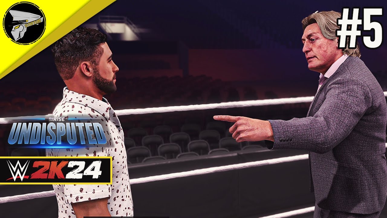 WWE 2K24 - MyRise - Fluke Champion! - Episode 5