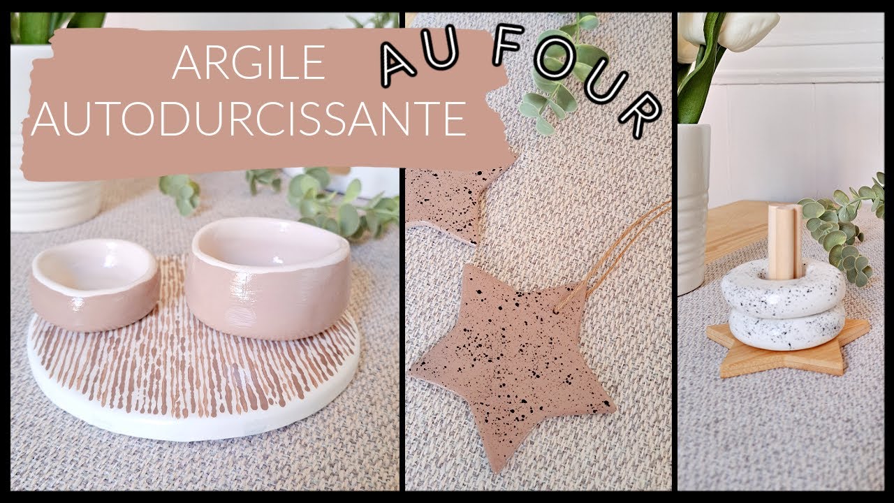 ARGILE AUTODURCISSANTE AU FOUR ! ÇA DONNE QUOI ?