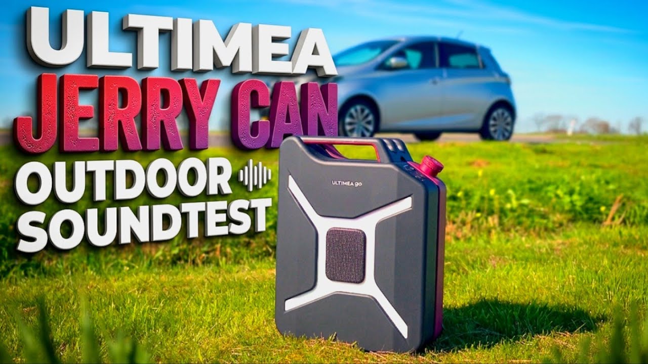Ultimea Jerry Can Speaker - Outdoor Basstest 🔥