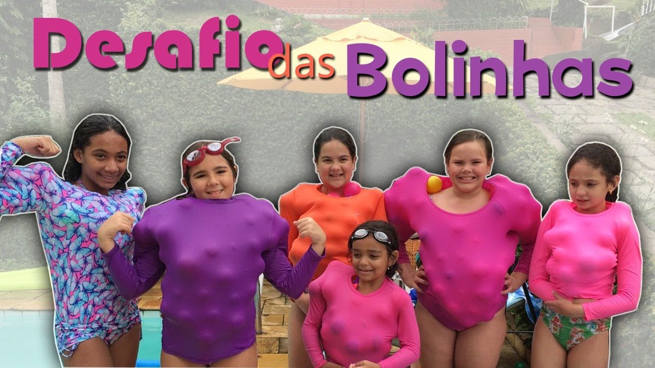 VIRAMOS RAINHA DAS BOLINHAS NA PISCINA - Com YouTubers