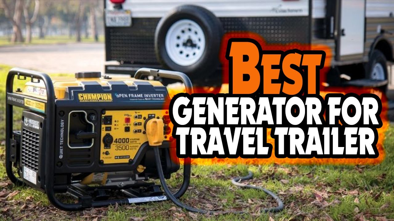 🔶Top 5: BEST Generator For Travel Trailer In 2025 🏆 [ Best Portable Generator For RV Camping  ]