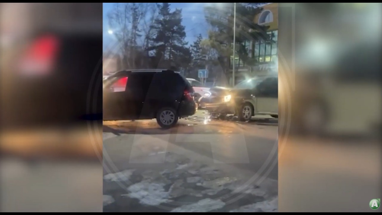 По 30-40 столкновений автомобилей ежедневно происходит в Костанае, по данным полиции города