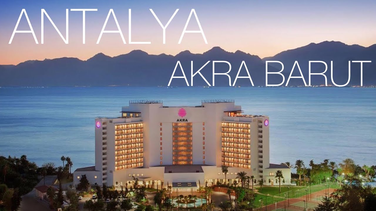 Турция, Анталия с высоты, &laquo;AKRA BARUT Hotel Lara&raquo; at night- &laquo;Отель Акра Барут&raquo; - Antalya [IVAN LIFE]