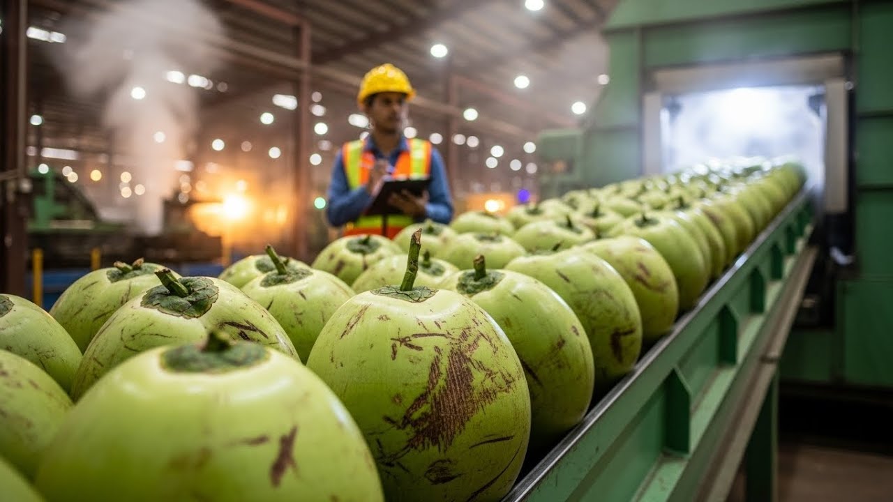 World’s Largest Coconut Factory? Complete Manufacturing Process