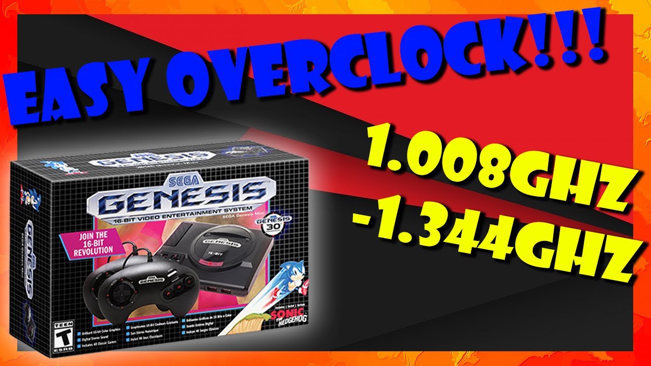 How to Overclock your Sega Genesis Mini with Hakchi CE! (Tutorial)