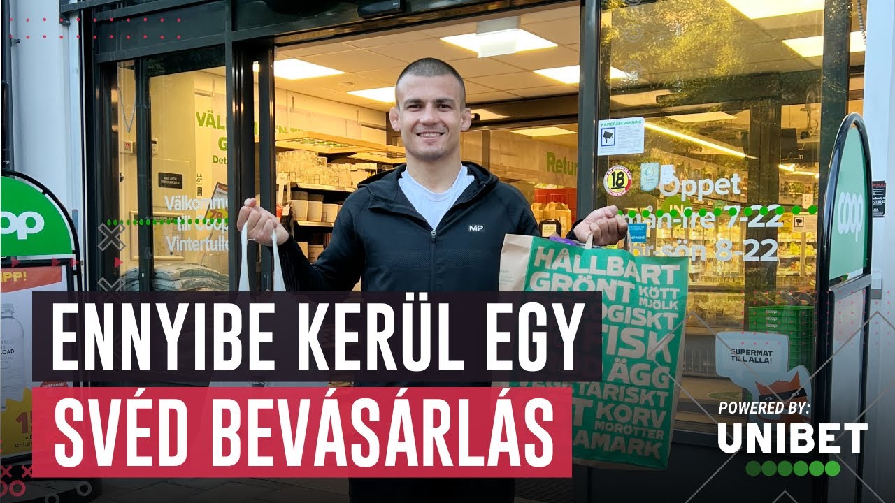 Mennyibe kerül egy bevásárlás Svédországban?