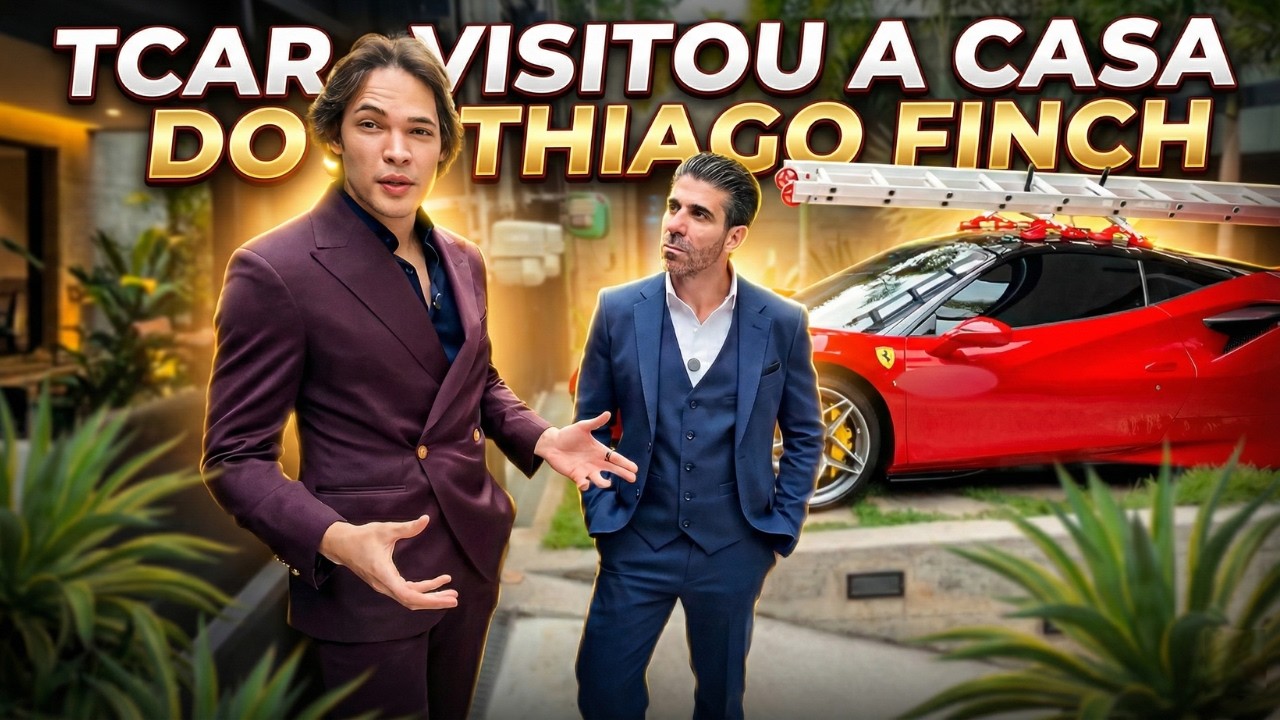 TCAR FOI NA CASA DO THIAGO FINCH DESCOBRIR COMO É SUA ROTINA #thiagofinch #tcarimports