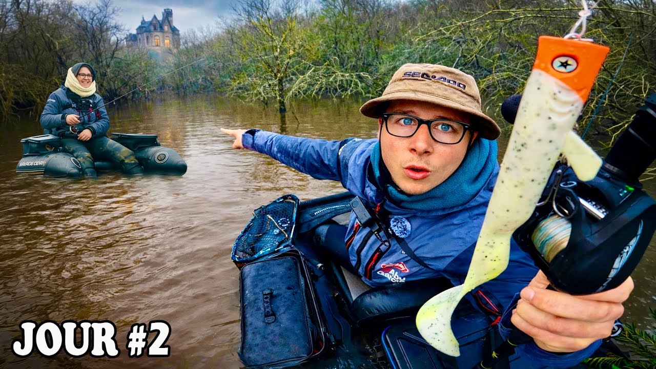 48H pour pêcher ce spot mystérieux, on ne s’attendait pas à ça !!! (Pêche brochet, sandre et perche)