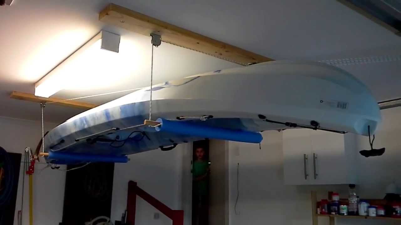 Garage Kayak Hoist
