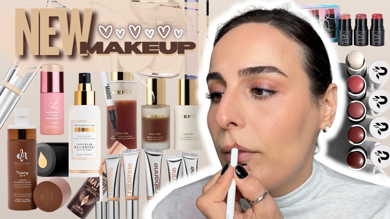 НОВЫЙ подарочный набор Merit + румяна NARS Blush Trio + тональная основа и консилер Rabanne | Обз...