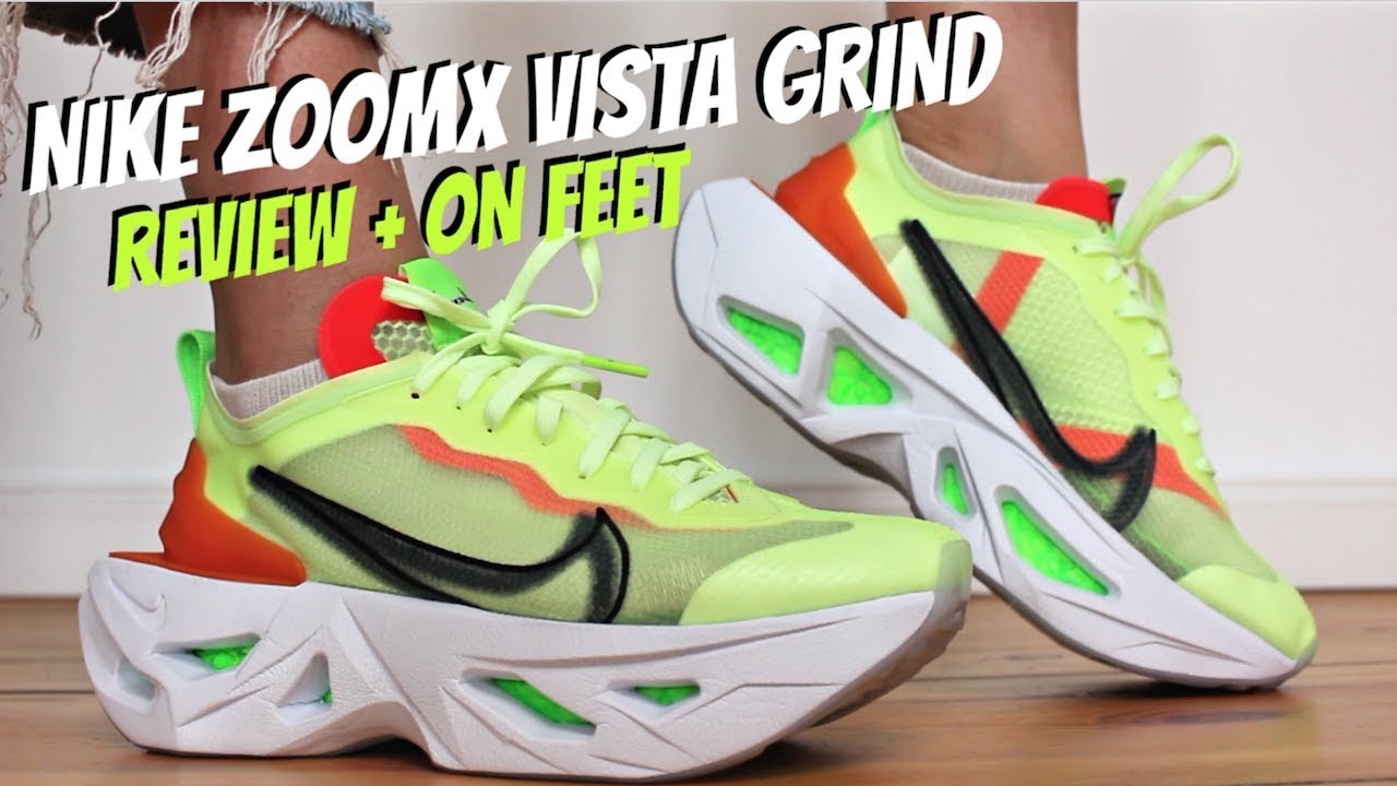 NIKE ZOOMX VISTA GRIND REVIEW + ON FEET...DAD SHOE ON STEROIDS??