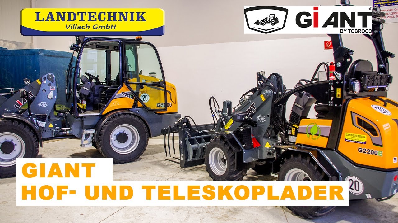 Giant Hof- und Teleskoplader