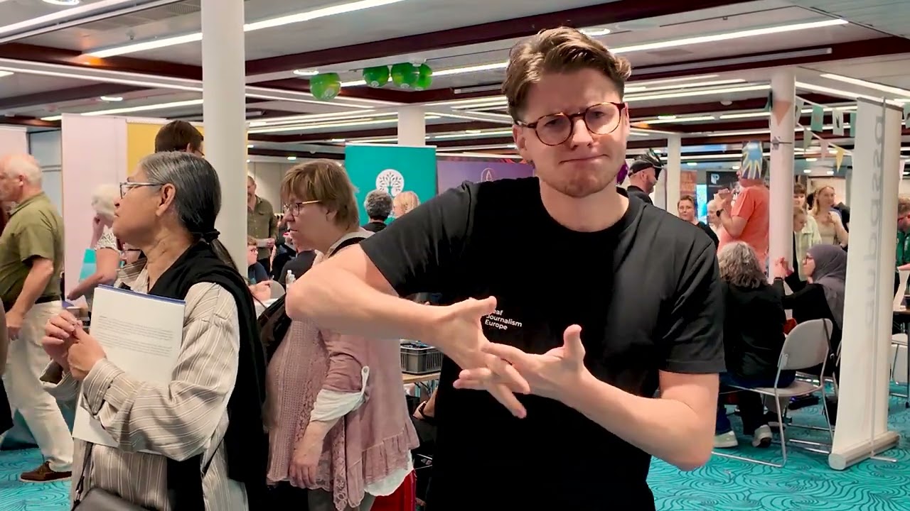 Dövas Dag 2024 in Sweden: Sign Language through life