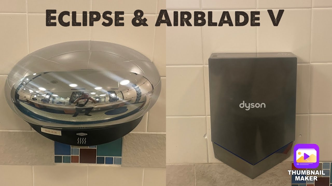 Bobrick Eclipse & Dyson Airblade V | Vancouver International Airport