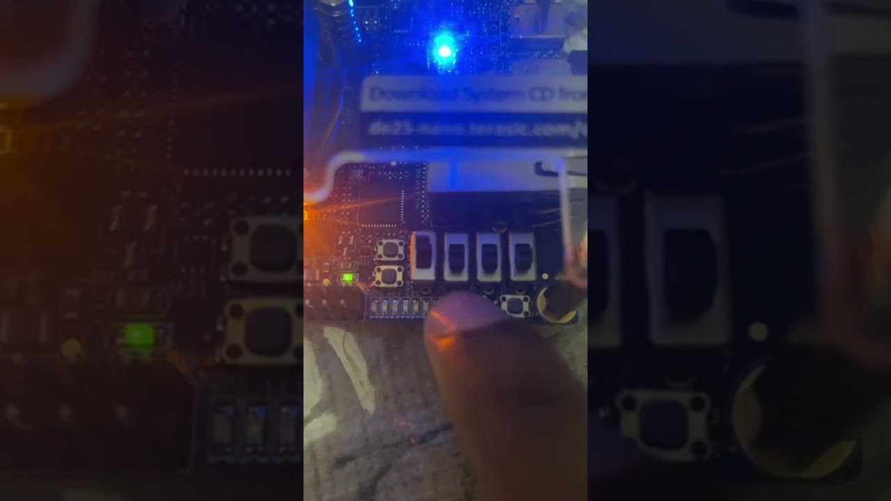 Synchronous FIFO demo with the DE25 Nano