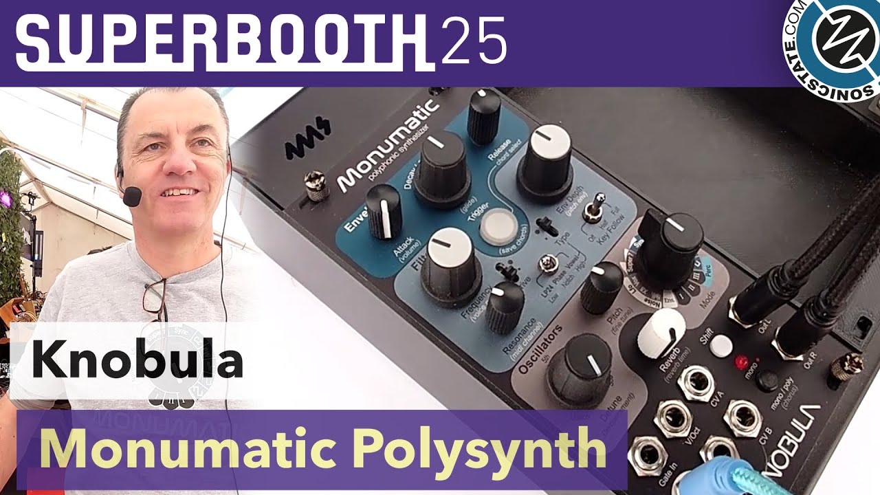 Knobula: Monumatic Synthesizer - Superbooth 2025