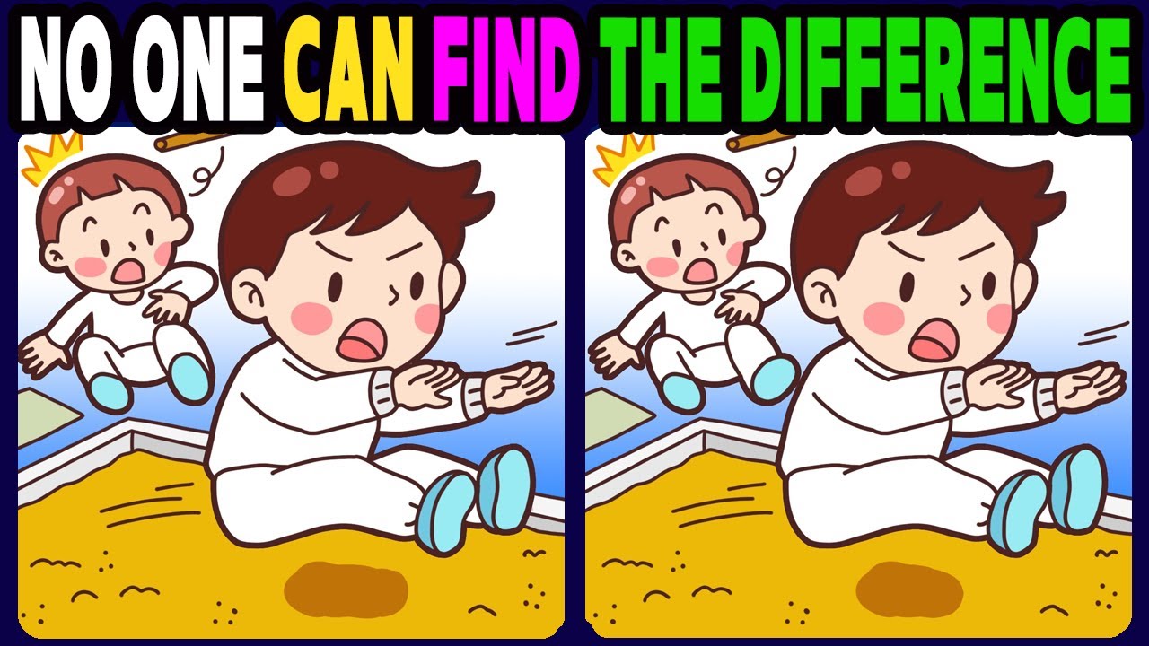 【Spot the difference】No One Can Find The Difference! Fun brain puzzle!【Find the difference】555
