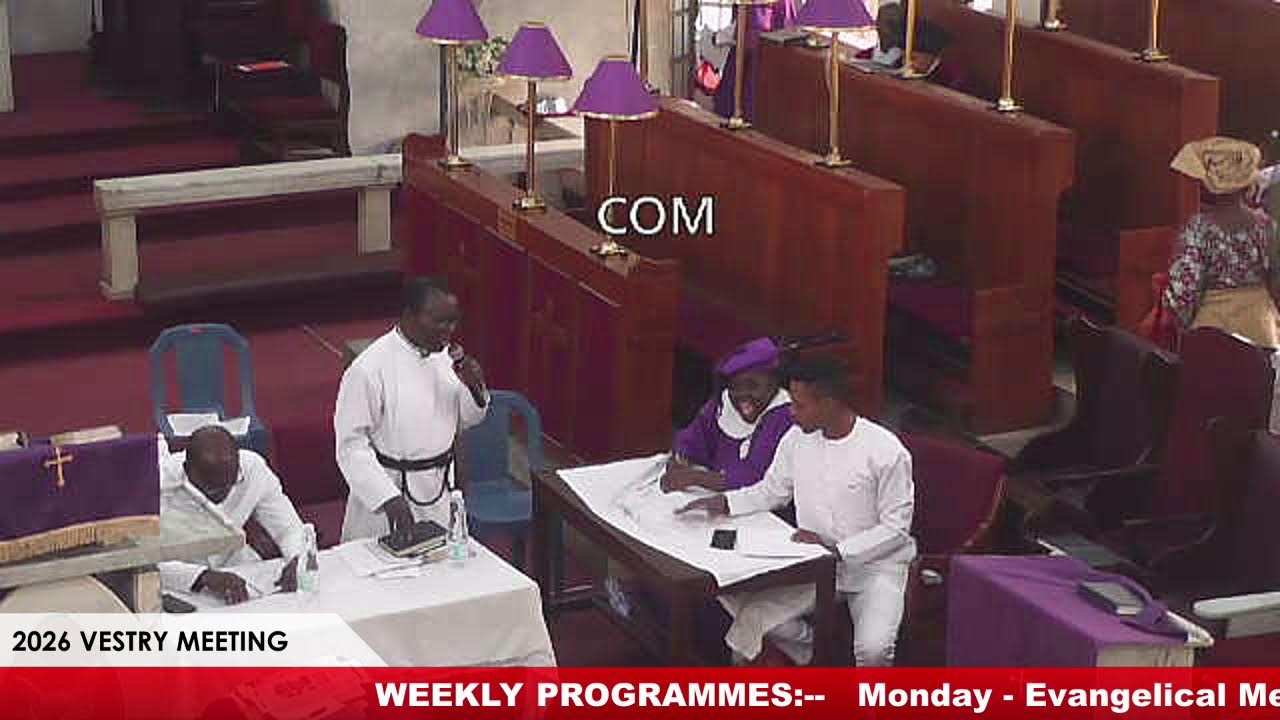 COMBINED SERVICE / 2026 VESTRY MEETING
