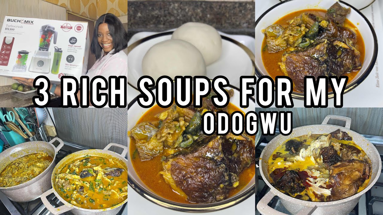 COOK WITH ME ,for my ODUGWU paranran❤️| Unbox my BUCHYMIX appliance | How to cook Authentic Oha SOUP