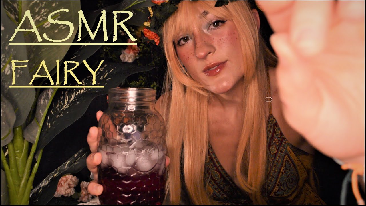 Roleplay ASMR Fairy Heals You ✨ Personal Attention, Gentle fairy finds you and protects you 💛💚🌺