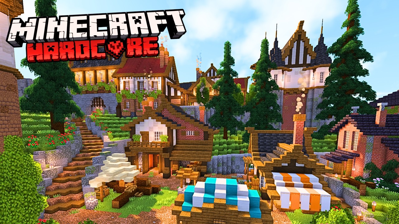 I Built The ULTIMATE City In Minecraft Hardcore