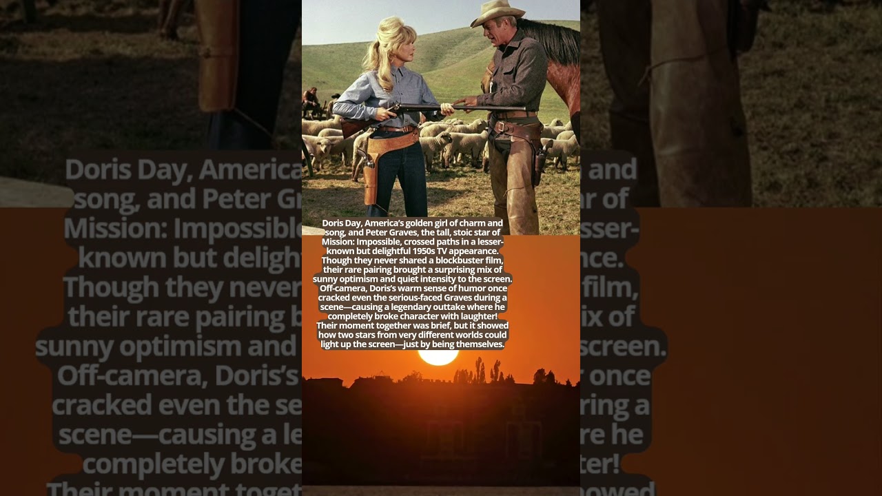 Doris Day  Peter Graves Sweetness and Suspense in One Frame #facts #movie #hollywood #duet