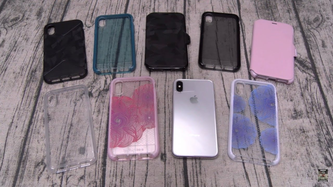 iPhone X Tech21 Case Lineup And Tempered Glass Screen Protector