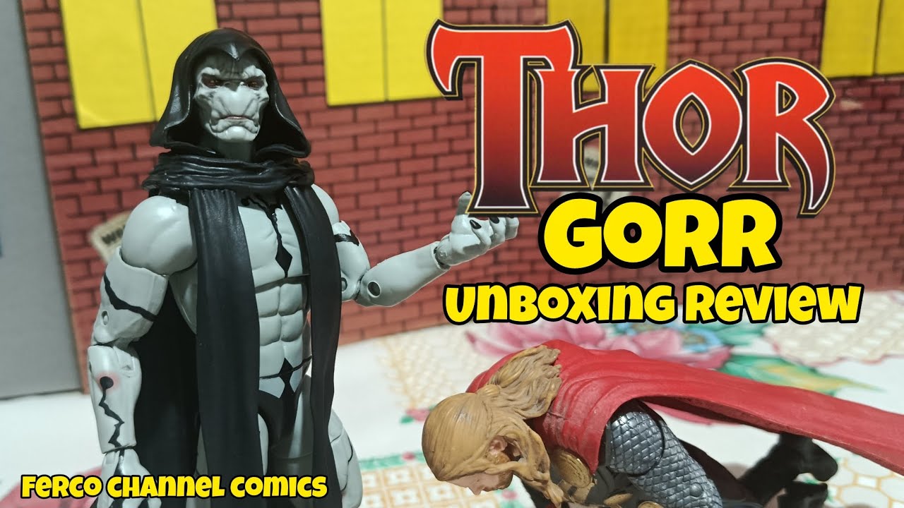 UNBOXING PODEROSO!! GORR - THOR God of Thunder - MARVEL LEGENDS 