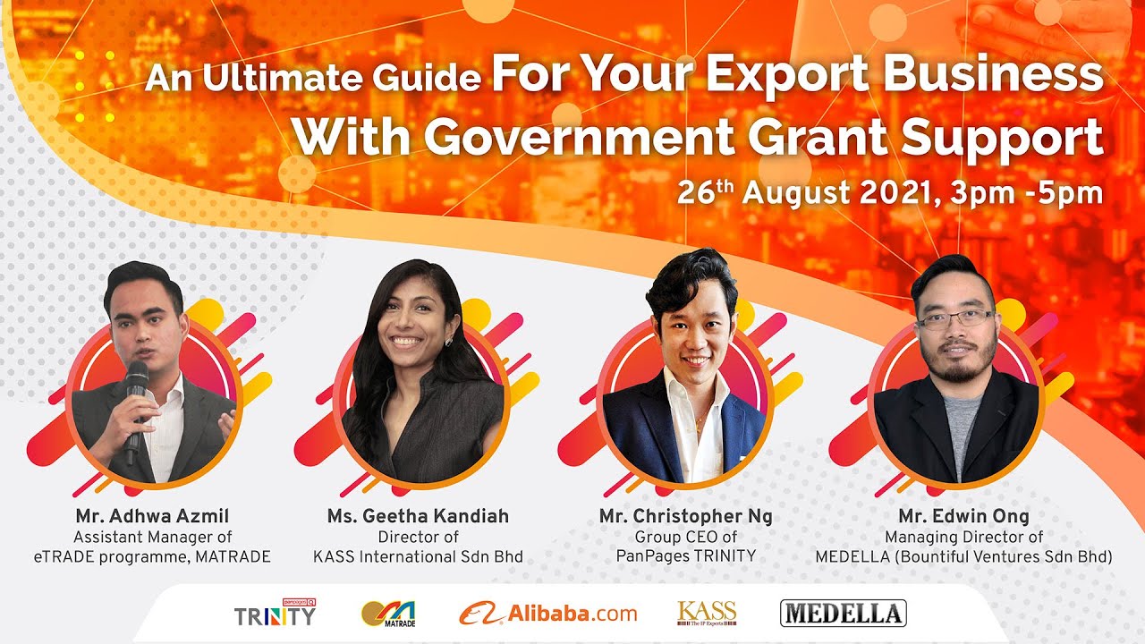 An Ultimate Guide For Your Export Business with Government Grant Support