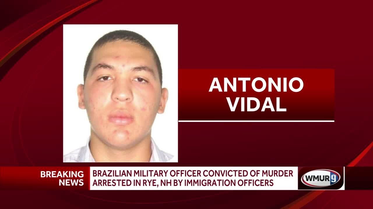 Former Brazilian military officer convicted of murder has been arrested in Rye, New Hampshire