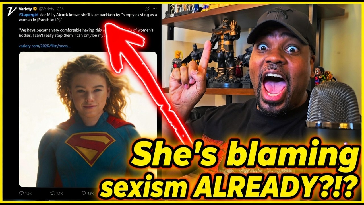 Supergirl Actress is Already BLAMING Fan BACKLASH on her being a Woman!