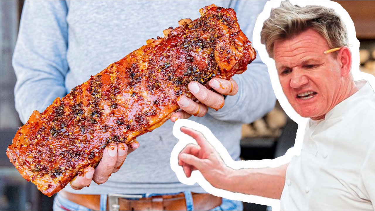 I Tested Gordon Ramsay's WEIRD Sticky Pork Ribs Recipe