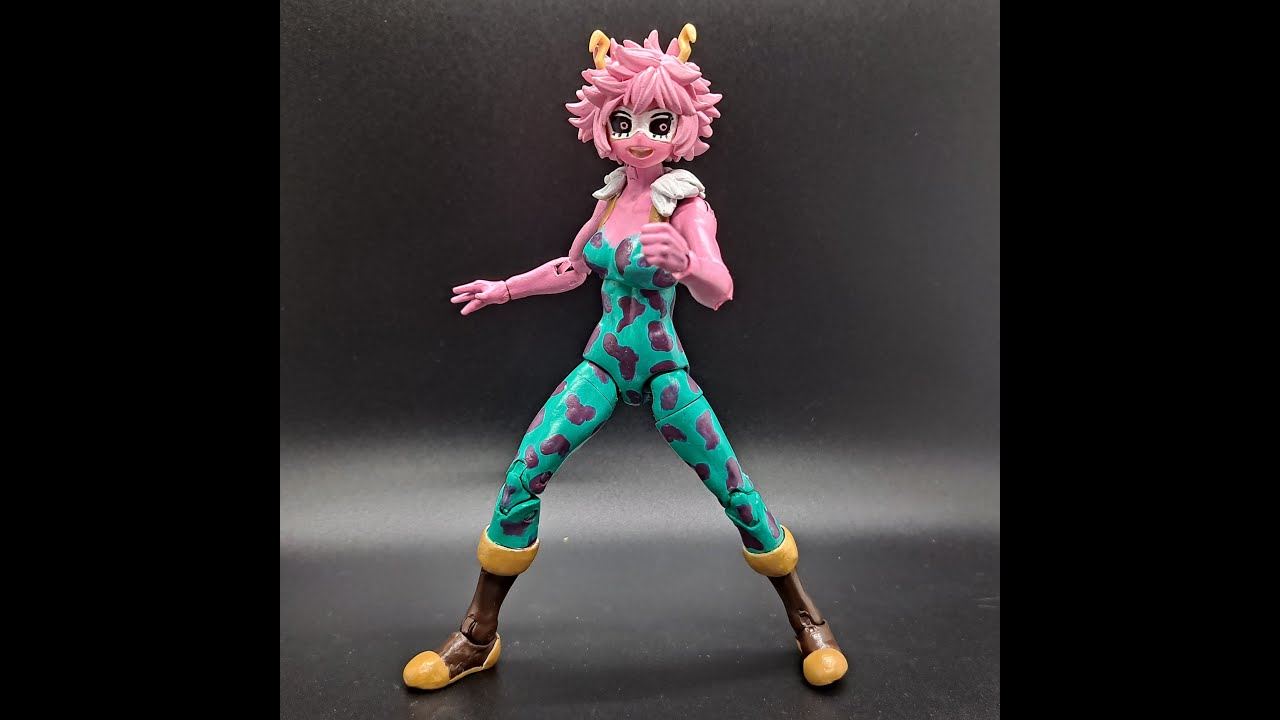 Custom Mina Ashido Action Figure