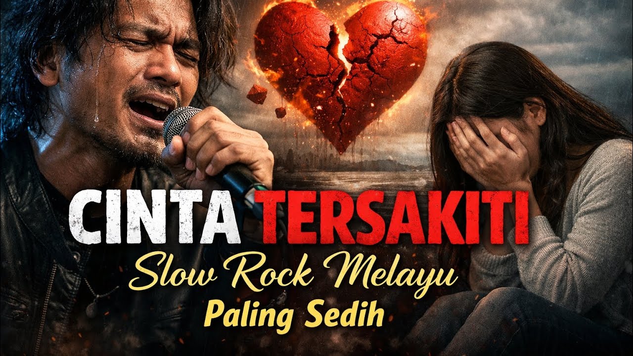 CINTA TERSAKITI – Slow Rock Melayu Terbaru 2026 | Lagu Galau Penuh Perasaan