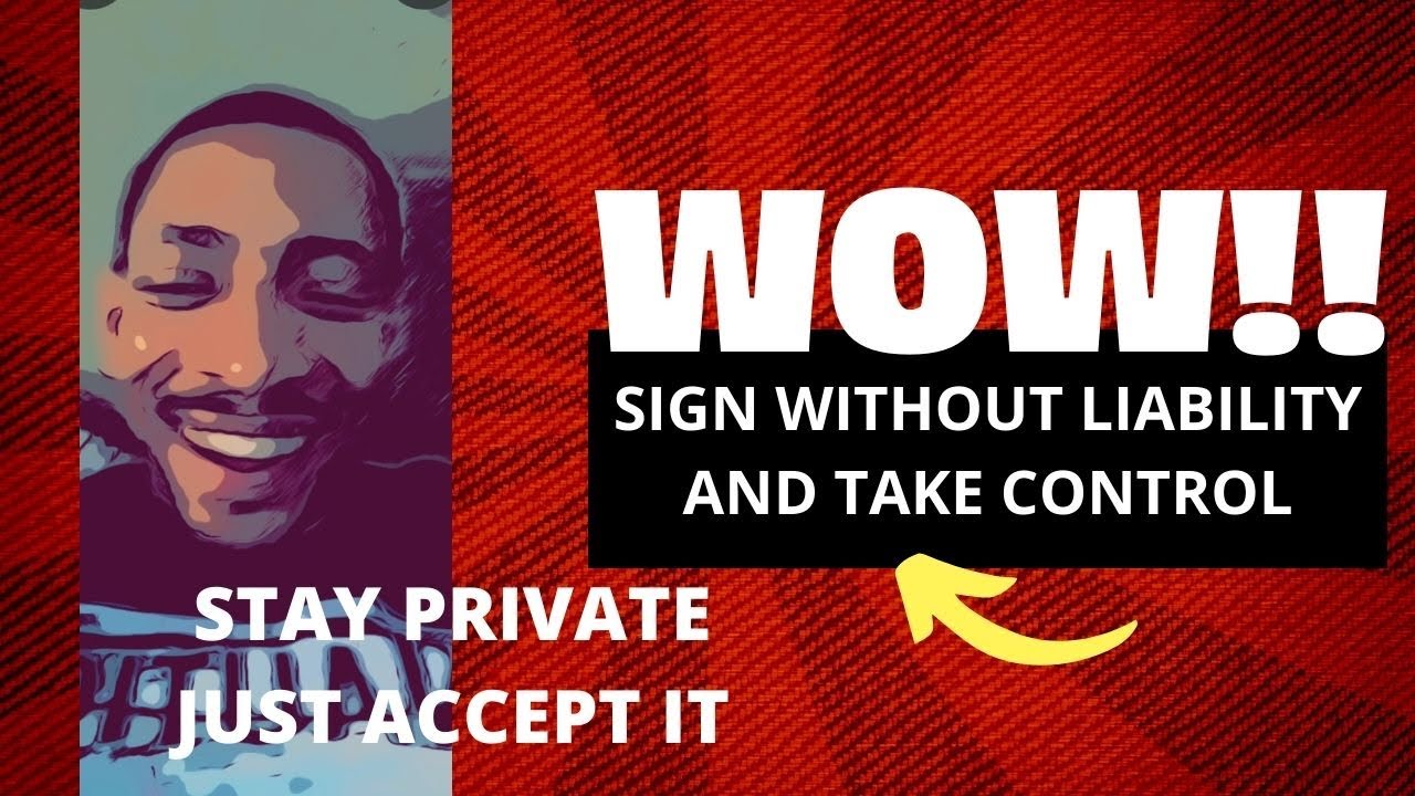 Sign Without Assuming Liability