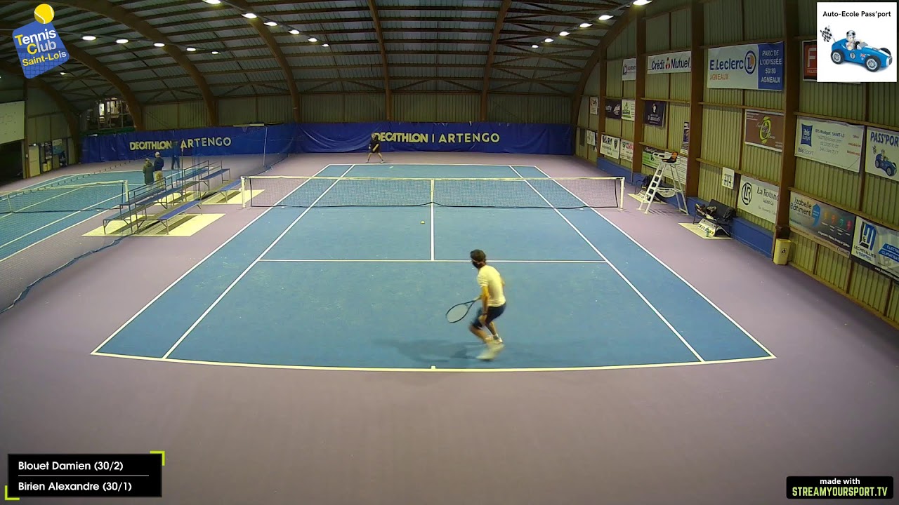 Court 2 : Blouet Damien (30/2) 🆚 Birien Alexandre (30/1)
