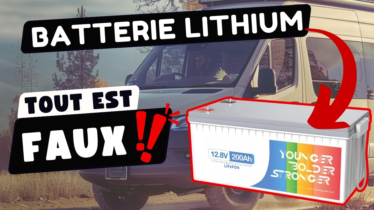 Trop d&rsquo;erreurs !! ➡️ Batteries Lithium LiFePo4 en Van, Fourgon am&eacute;nag&eacute; et camping-car