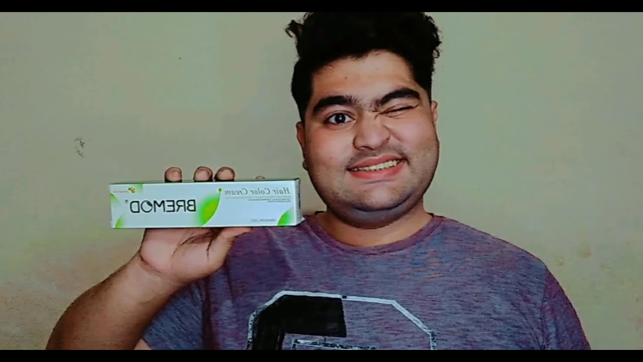 Hair Dye || Bremod Product || Light Mahagney Red