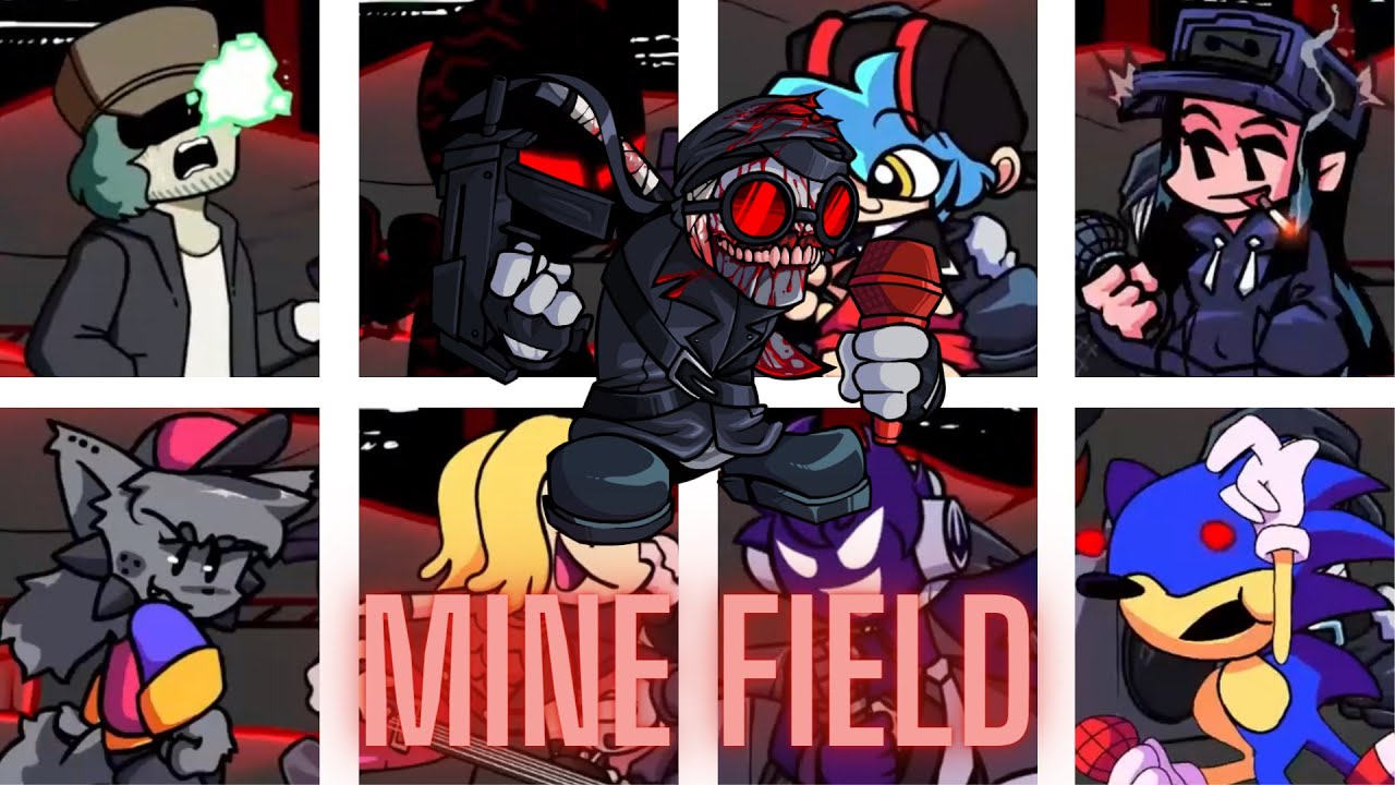 Mine Field - But Different Characters Sing It (FNF Cover)
