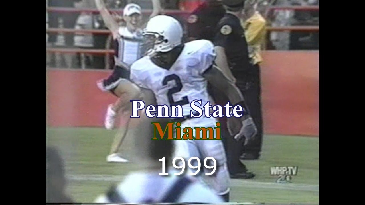 Penn State at Miami 1999 GAME STORY