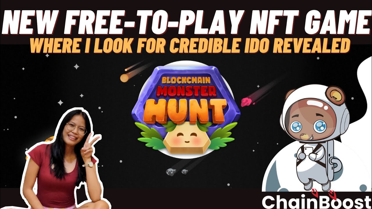 Blockchain Monster Hunt Under Chainboost - Super Credible!