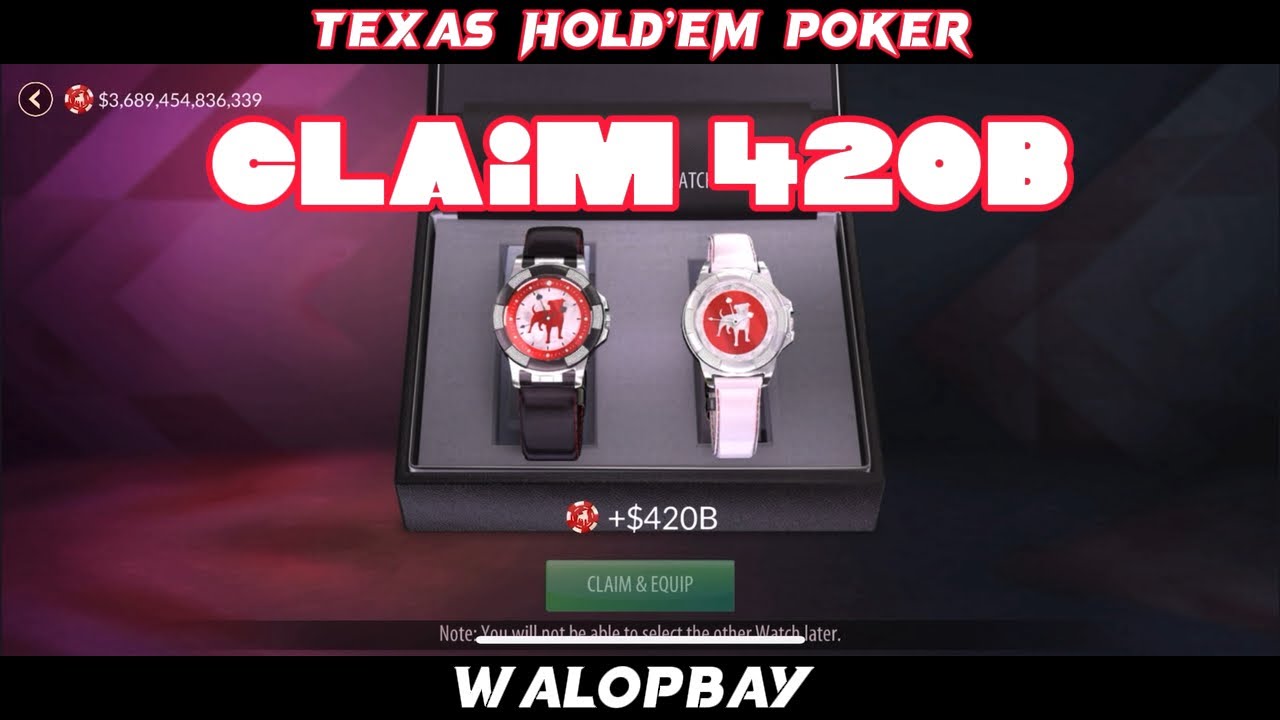 FREE CHIPS Texas Hold'em Poker Zynga