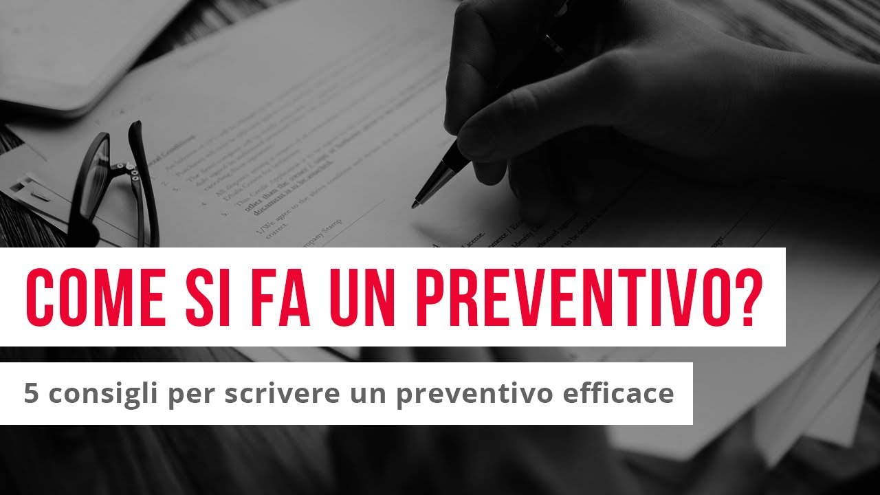 Come si fa un preventivo?