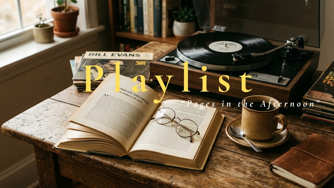 [Playlist]Vinatage of Jazz for Reading - Pages in the Afternoon l 독서를 위한 빈티지 재즈