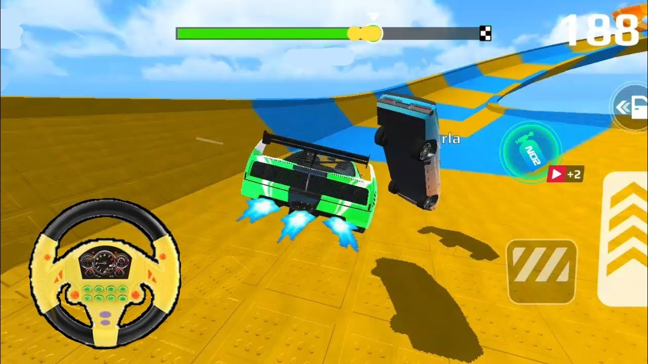 Impossible Crazy Cars Mega Ramp Car Stunts Racing Driver Master Simulator Games Android Gameplay P43